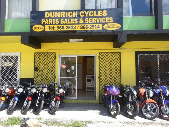 Dunrich Cycles, Parts Sale & Services