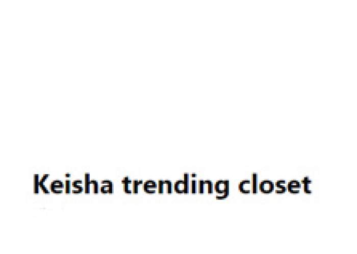 Keisha trending closet logo