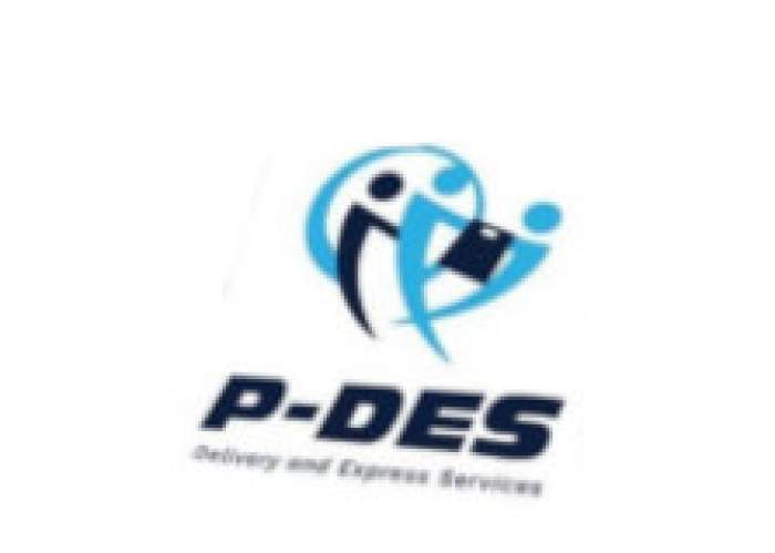 P-Des logo