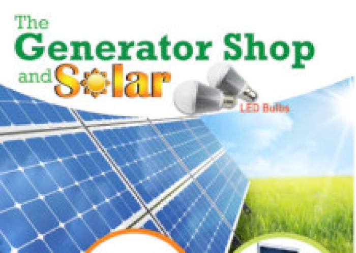 The Generator Shop and Solar logo